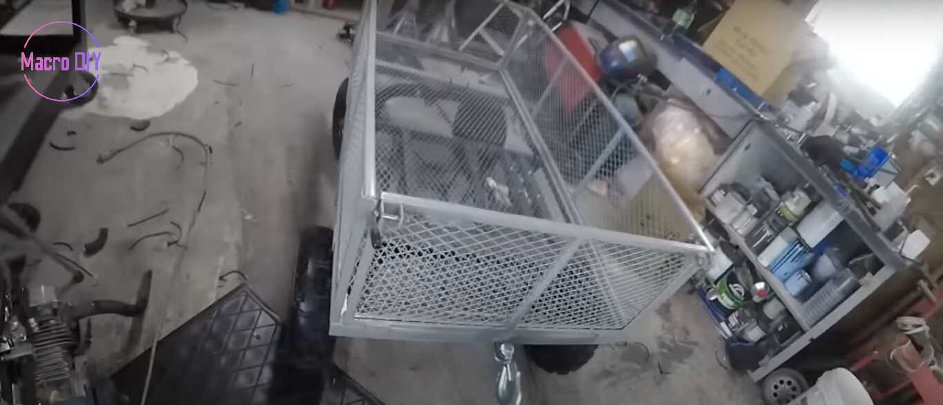homemade electric beach cart