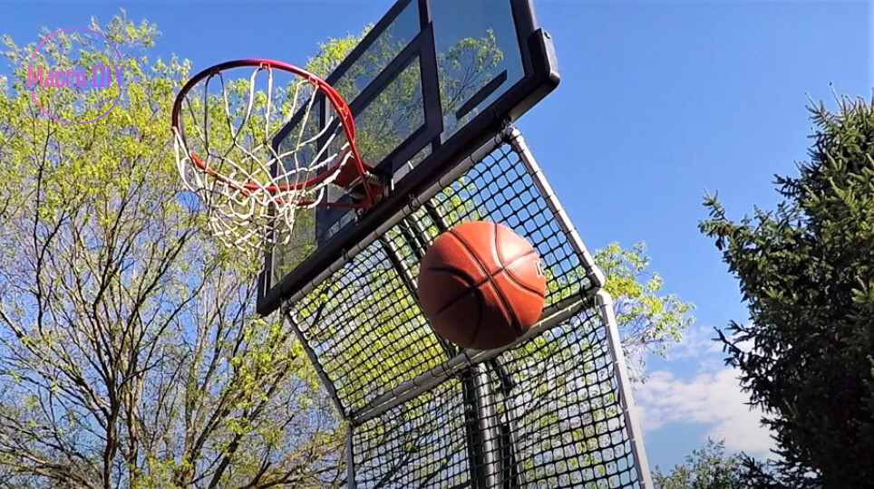 diy basketball barrier nets